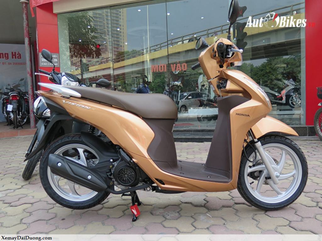 Xe máy Vision vàng cũ uy tín | Mua bán xe máy cũ tại Hà Nội giá tốt
